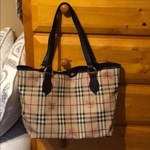 large Burberry tote